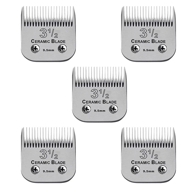 Replacement Detachable Ceramic Blade Fit For Most Andis,Oster A5,Wahl KM Series Animals Clippers Pet Dog Cat Grooming Trimmer