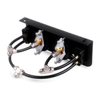 Panel Paddle Valve Switch with Two Air Suspension Pressure Gauge, Air Fittings, Contorl Air Bags in Car Suspension System