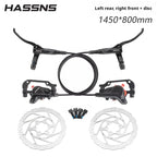M200 hydraulic disc brake caliper set, MTB mineral oil, Shimano compatible, front/rear
