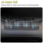 USVOTOV Air Inlet Protective Cover For Tesla Model Y Juniper Model 3 2025 2026 Accessories Anti-leaves Air-Conditioning Grill