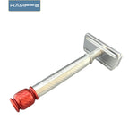 KAMPFE Traditional CNC Aluminum Metal Safety 30° Fixed Angle Razor Double Edge Manual Shaver for Close Shave Razor