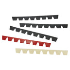 8PCS Car Front Bumper Scrape Guard Anti-Scratch Kit Scrape Protector Skid Plate DIY Protector Kit Car Front Lip Decorative Strip