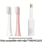Replacement Brush Heads for MIJIA T100 Electric Toothbrush, DuPont Soft Bristles, 6/12pcs