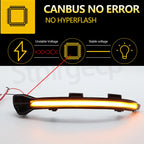 For VW Golf 7 GTI R GTE GTD MK7.5 13-19 Touran Jetta MK7 LED Dynamic Turn Signal Blinker Sequential Side Mirror Indicator Light