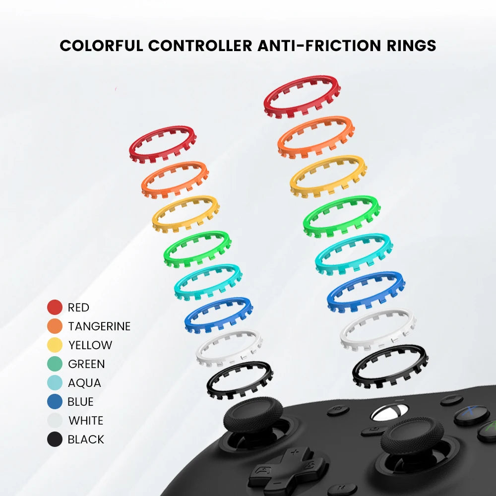 Gaming Accessories Magnetic Faceplate, Type-C Cable, Anti-friction Ring for GameSir G7 Pro, G7 SE, G7 HE, Kaleid Gamepad