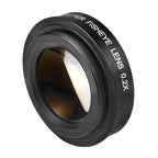 VLOGMAGIC 37MM 0.2X HD Ultra Wide Fisheye Lens for Canon, Sony, JVC Video Cameras Camcorder