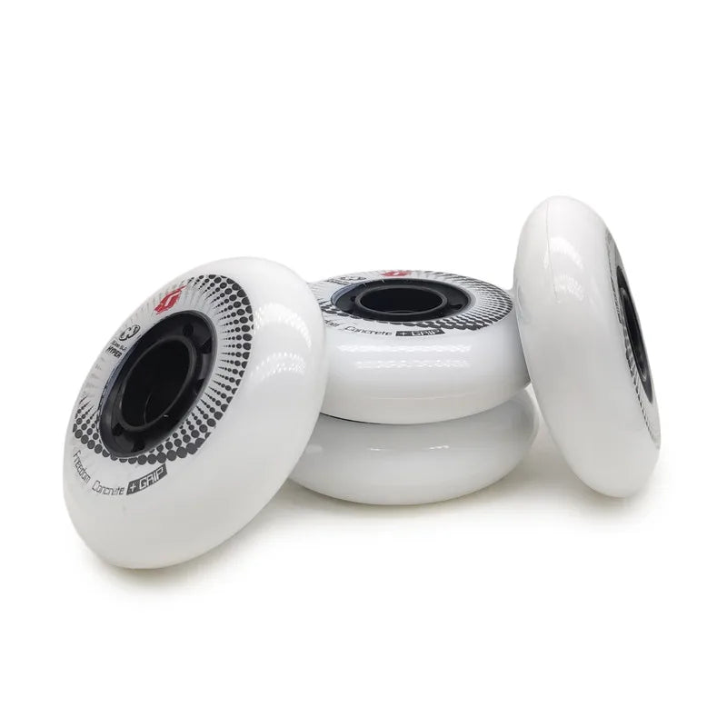 8Pcs/Lot for SEBA EU Edition Inline Skate Wheel for FSK Slalom Braking Skating, 84A 80mm 76mm 72mm 72 76 80 Roller Tires