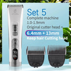 Fenice Electrical Pet Clipper Machine Dog Hair Clippers Grooming Animals Haircut Trimmer Shaver Set Pets Cordless Rechargeable