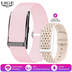 LIGE Smart Watch Men Women Fitness Smart Bracelet Sports Band Heart Rate Blood Pressure Monitor Waterproof Multifunction Watches