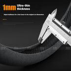Snap-on leather steering wheel cover for Mazda 3 5 6 CX-5 CX-9 MX-5, black/brown/red/orange