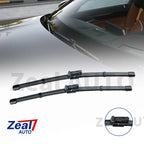 LHD Front Rear Wiper Blades For Lynk & Co 01 2021 - 2024  2022 2023 3PC Windshield Windscreen 24"+19"+11" Brushes Accessories