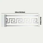 Rolled Self-Stick Baseboard Trim-Anti-Collision Waterproof Wall Waistband Sticker for Living Room Bedroom Home Decor