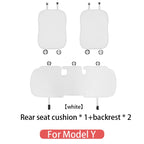 car seat cover cushion For Tesla Model 3/Model Y 2019-2026 juniper Ice Silk Seat Cover breathable seat car Interior accessories