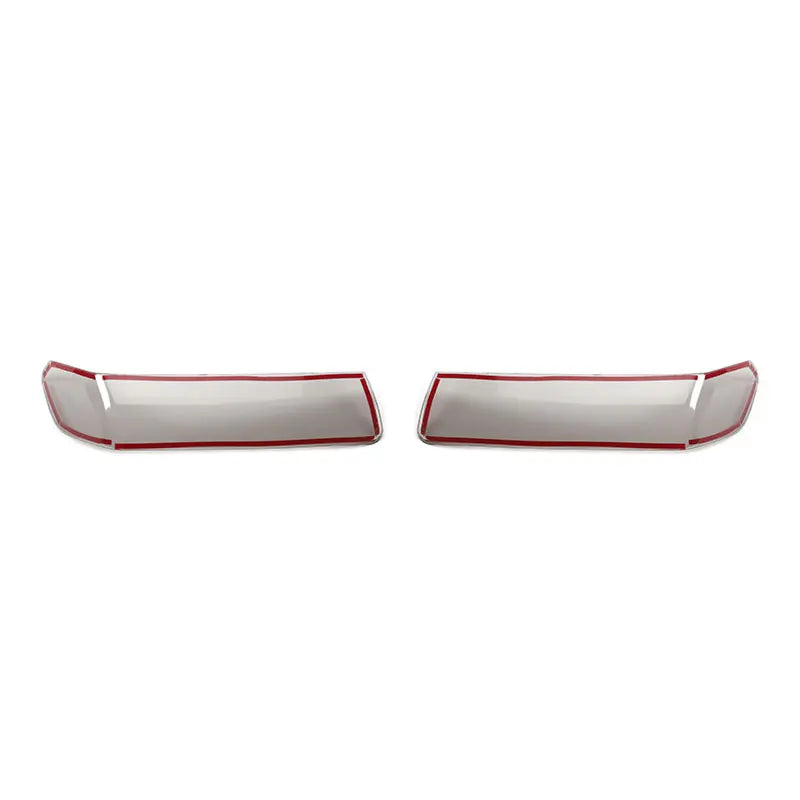 SHINEKA ABS Front Wheel Eyebrow Light Lamp Decoration Cover for Jeep Wrangler JL Gladiator JT 2018-2022 Exterior Accessories
