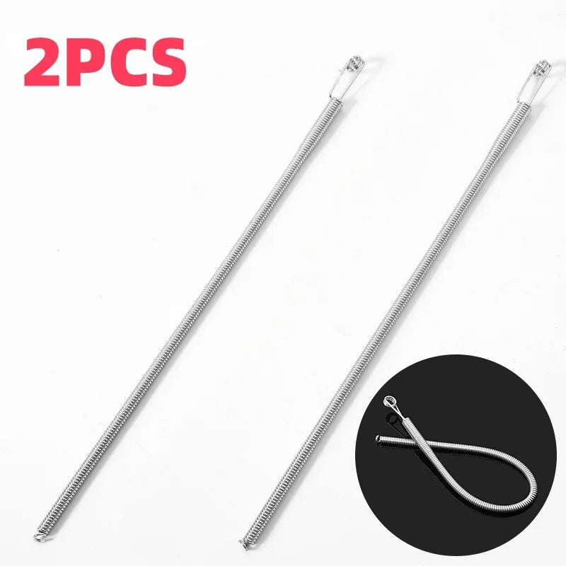 Durable and Rust Free Drawstring Threading Device, Quick Rebound Lace Webbing Waist Rope Device, Sewing Accessories