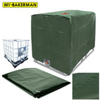 IBC Water Tank Cover 1000L Outdoor Waterproof Oxford Cloth Sun Dust Protection, Color Options
