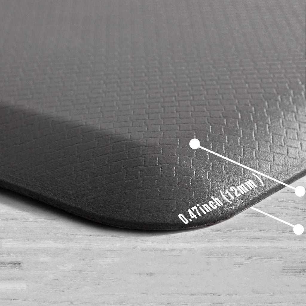 Anti-Fatigue Standing Mat, Kitchen Mat with PVC Waterproofing, Non-Slip Kitchen Rug