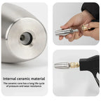 25/35/40/55mm 360° Rotating Rust Removing Quick Connector Car Wash High Pressure Water Gun Nozzle Stainless Steel Lotus Nozzle