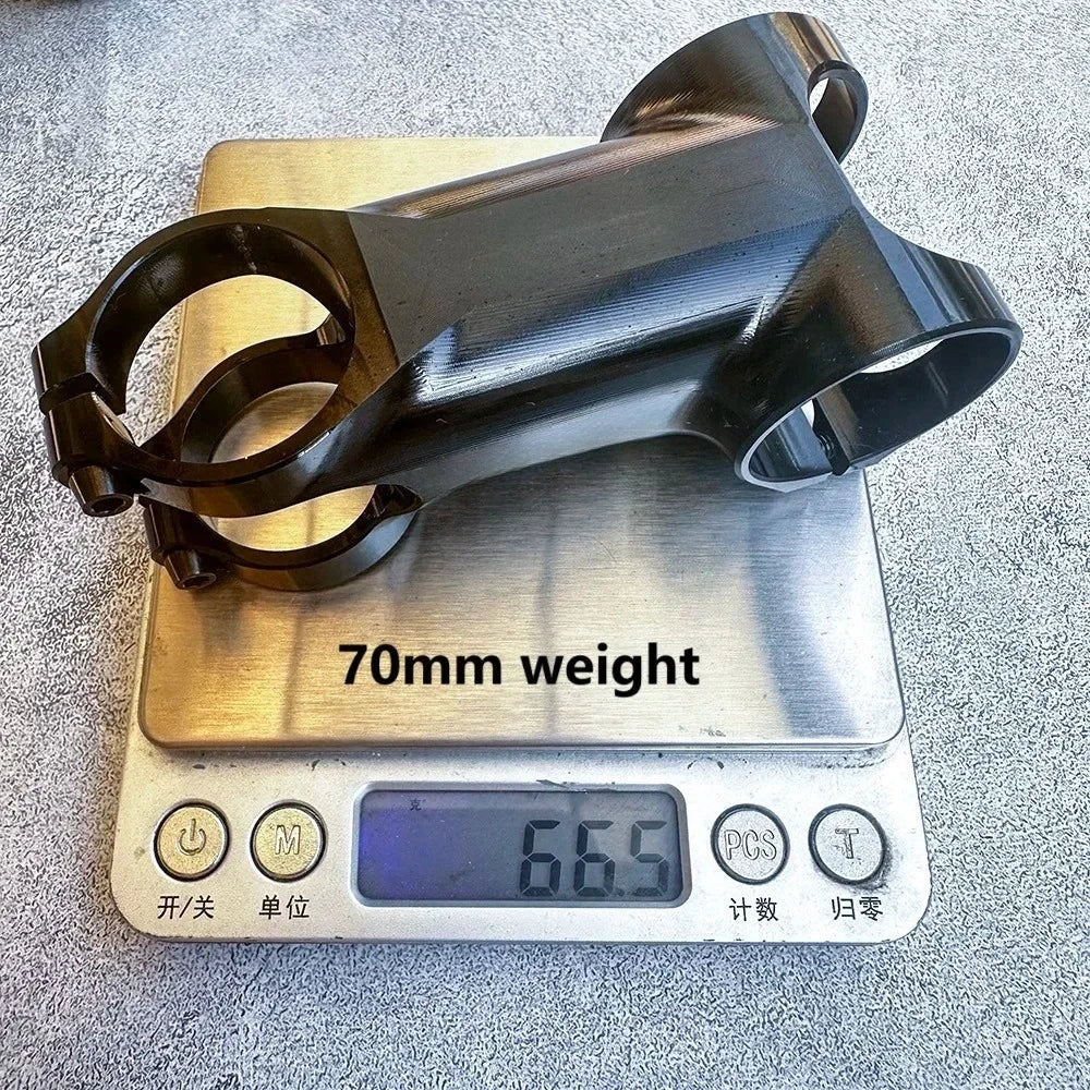 Ultralight 67g Bike Stem 7075 T6 Aluminum CNC Titanium Screws MTB Road Gravel Bicycle Handlebar Stem -6 -17 Degree