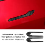 PPF Car Paint Protection Headlight Film for Tesla Model Y Juniper 2025-up Transparent Protective B-pillar Tail light Film