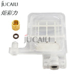 Jucaili 10pcs Transparent DX5 xp600 big ink damper for EPSON DX5 XP600 4720 I1600 printhead I3200 damper filter with nut
