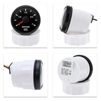 0-190 Ohm Water Level Sensor 52mm Water Level Gauge with 7 Color LED Water Tank Meter Indicator Petrol Boat Car 12V24V Custom