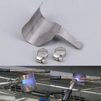 New 1Pc Gas Torch Welding Torch Heat Shield Air Conditioning Pipe Welding Fire Shield Plate Copper Tube Welding Auxiliary Tool