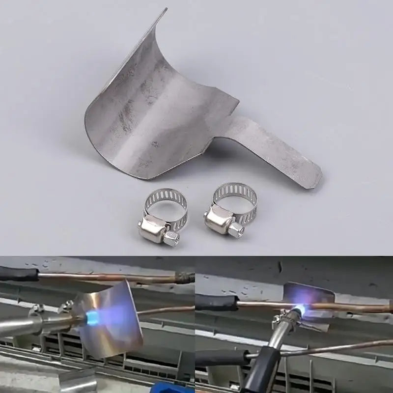 New 1Pc Gas Torch Welding Torch Heat Shield Air Conditioning Pipe Welding Fire Shield Plate Copper Tube Welding Auxiliary Tool
