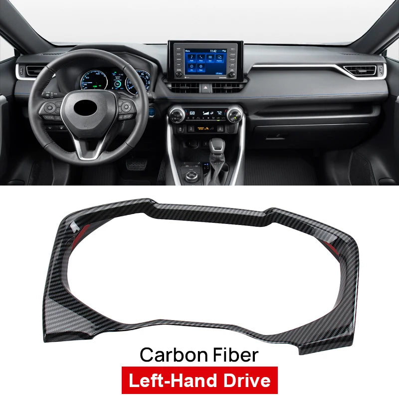 For Toyota RAV4 XA50 2019 2020 2021 2022 2023 2024 RAV 4 Hybrid Car Dashboard Display Meter Speedometer Gauge Cover Accessories
