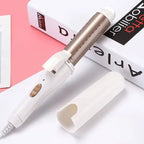 Temperature Setting Electric Hair Curler Straightener Long Curling Tong Wand 9-38mm Professional Hair Curling Iron LCD Screen