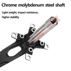 Hollowtech connecting rods 104 bcd 24mm MTB Integrated crankset 170mm mountain bike lightweight crank arm Monoplate cranks