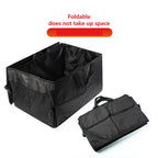 Car Backup Storage Box, Folding Large Car Cargo Box Camping Car Storage Box Multi functional Folding Organizing Box