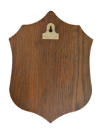Deer Trophy Shield Roe Solid Oak Trophy Plate Buck Wooden Shields for Deer Trophies Plaque Antler Mount Shield Plaque