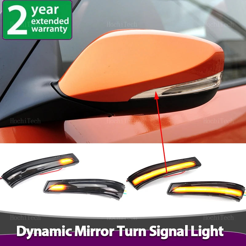 2x Dynamic Blinker LED Turn Signal Indicator Side Mirror Lamp For Hyundai Elantra Avante MK5 MD UD 11-15,  i30 GD Veloster 11-15