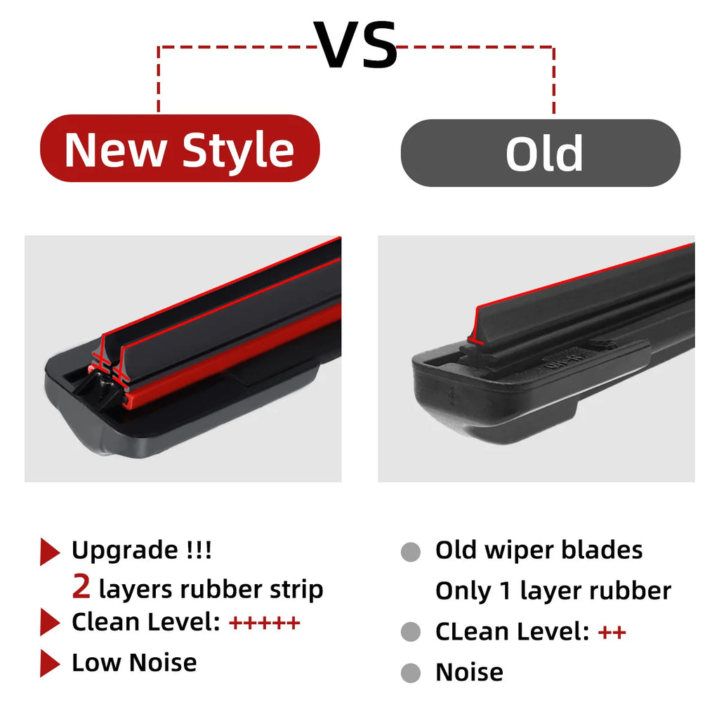 For MG ZS EV ZX ZST VS 2017-2024 24"+14" Front Windshield Wiper Blades Brushes Cutter Accessories 2019 2020 2021 2022
