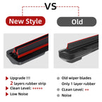 For MG ZS EV ZX ZST VS 2017-2024 24"+14" Front Windshield Wiper Blades Brushes Cutter Accessories 2019 2020 2021 2022