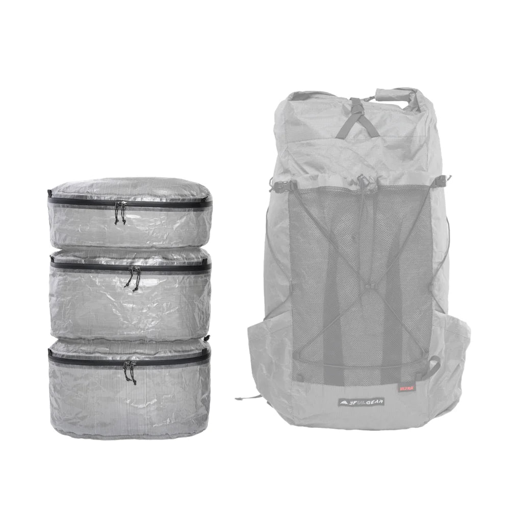 [HDOR] STASHLITE Packing Pods Packing Cube Ultralight Dyneema™ 1.6 oz Stuff Sack – Cuben Fiber DCF Bag Pouch for Backpacking