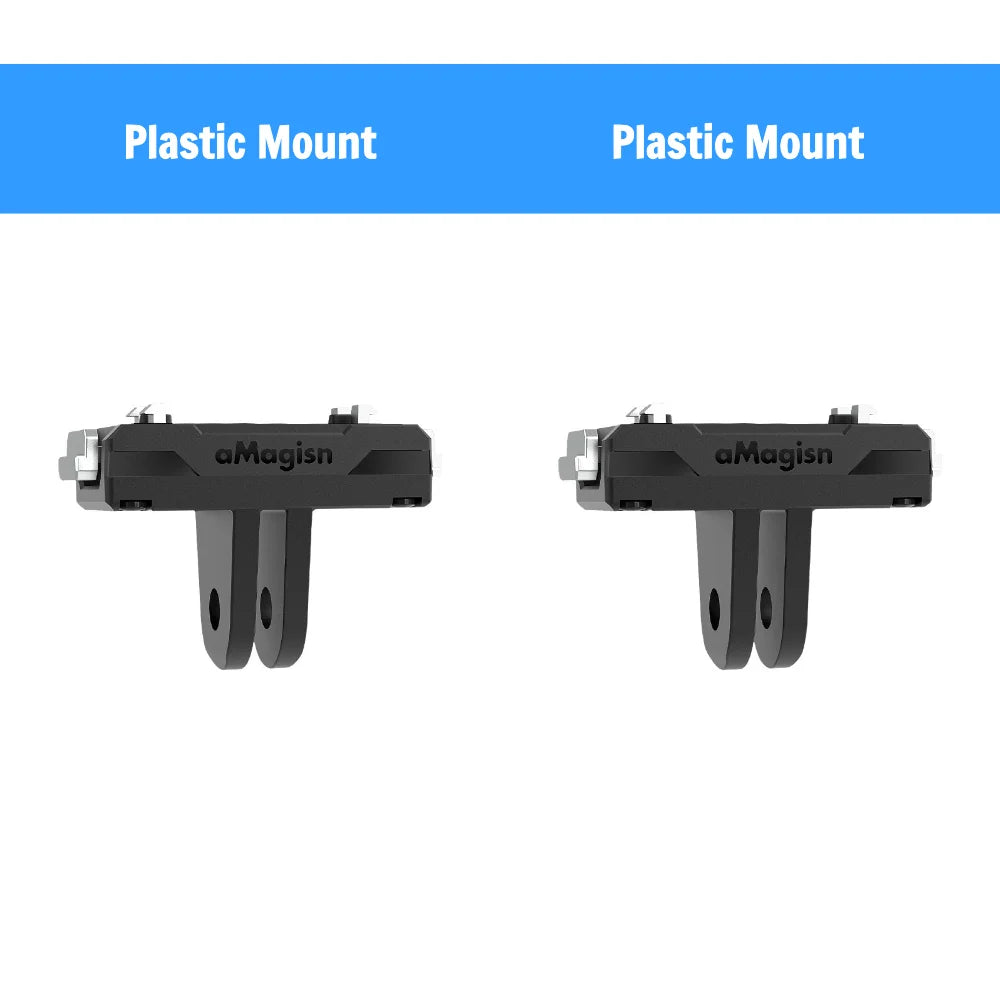 aMagisn Magnetic Quick Release Mount Adapter for Insta360 X5/X4/Ace Pro 2, 2pcs