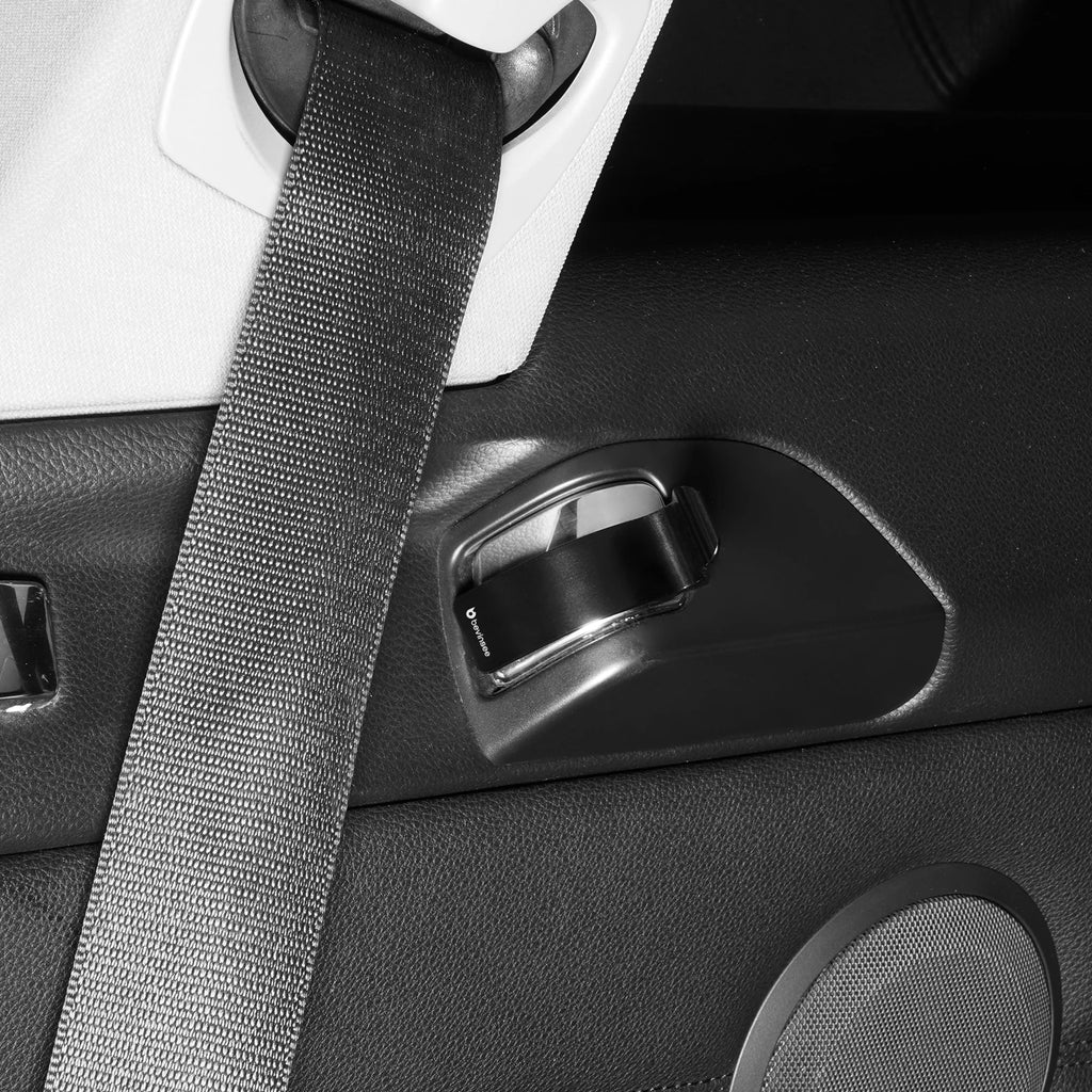 BEVINSEE Aluminium Seatbelt Extender Handover Fix Attachment for BMW E92 335i 328i 325i 320i 330i 320d 325d 330d 2005-2013