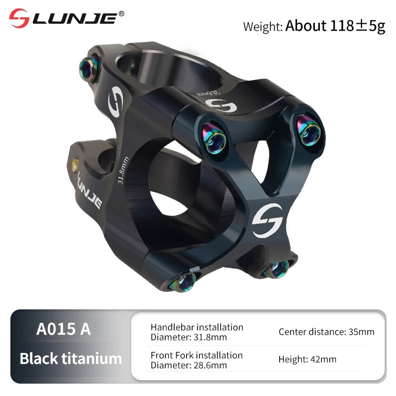 Handlebar Stem  Aluminum Alloy MTB Road Bike Stem  Ultralight High strength Short 31.8MM Bicycle CNC Stem DH/AM/XC Bicycle Parts