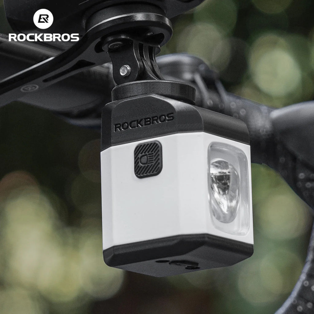 ROCKBROS Bike Light 1600LM Cut-off Line Bicycle Headlight With Remote Control Digital Display IPX6 Smart Cycling Headlamp