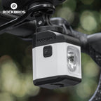 ROCKBROS Bike Light 1600LM Cut-off Line Bicycle Headlight With Remote Control Digital Display IPX6 Smart Cycling Headlamp