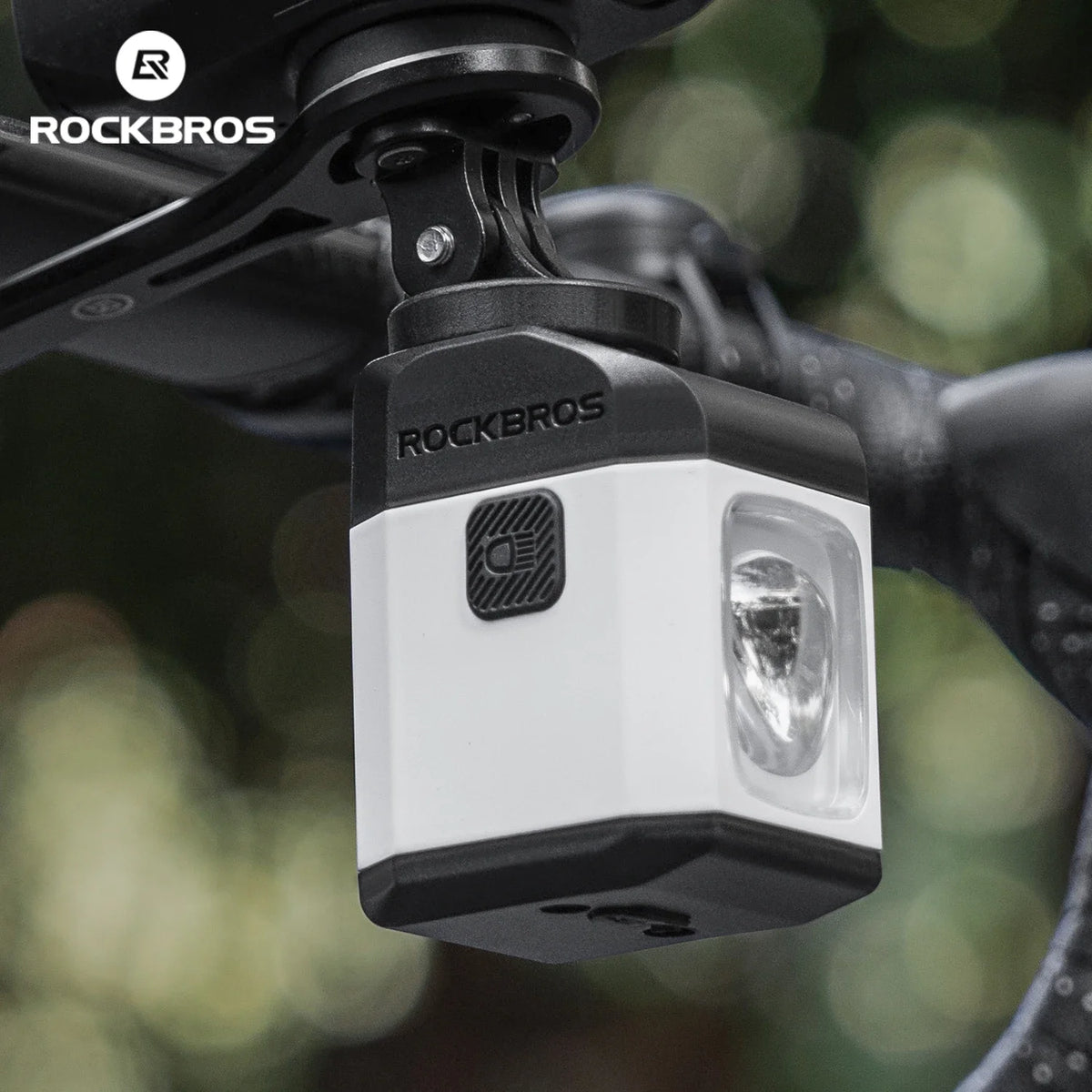 ROCKBROS Bike Light 1600LM Cut-off Line Bicycle Headlight With Remote Control Digital Display IPX6 Smart Cycling Headlamp
