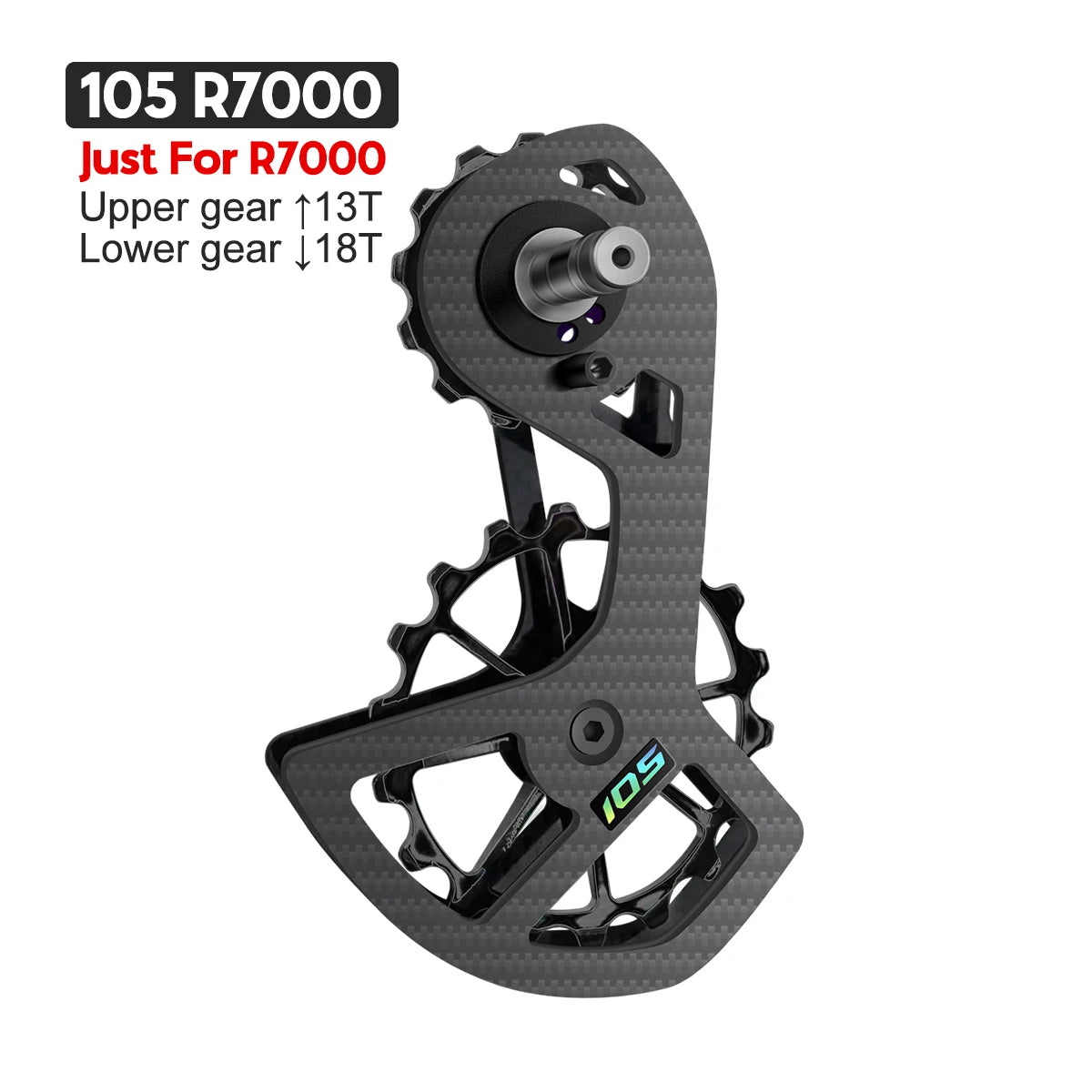 LTWOO UT Bicycle Ceramic Bearing Carbon Fiber Jockey Pulley Wheel Set Rear Derailleurs Guide For 105 5800 6800 Ultegra DURA ACE