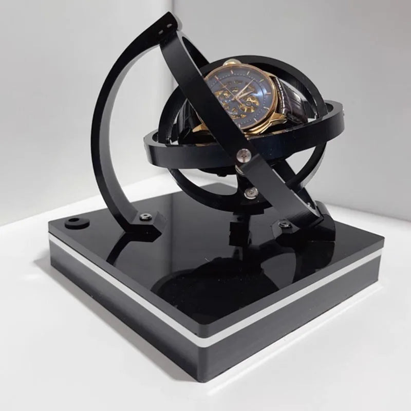 Automatic Watch Winder for Mechanical Watches Rotation Box with Quiet Operation And Low Magnetic Interference