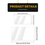 For BYD Seal 2023-2025 Instrument and Navigation Screen HD Tempered Glass Protector Display Screen Protection Accessories