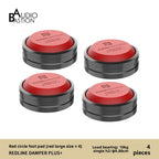 AudioBastion Anti-Vibration Pads for Speakers/Subwoofer/Amplifier - Hi-Fi Isolation Feet Improve Sound Quality (Set of 4)