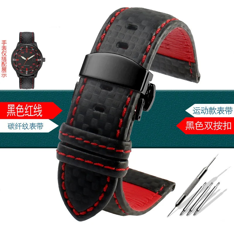 red line-black B / 24mm