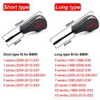 Automatic Car Gear Shift Knob For BMW E39 E46 E53 E60 E61 E63 E64 E81 E82 E87 E90 E91 E92 E93 E83 ABS Carbon fiber Car Styling
