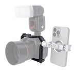 NICEYRIG Camera Cage for Canon EOS 6D/6D Mark II with NATO Rail, Cold Shoe, Arca-Swiss Plate